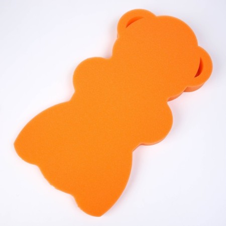 Maxi swimming lining "Bear", yellow/orange color, 55x30x6cm-8