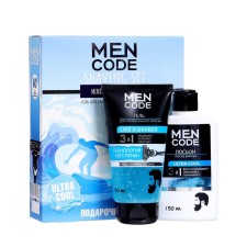 MEN CODE Gift Set: Ultrace shaving gel, 150ml + lotion after shaving, 150ml