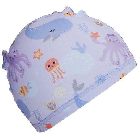A children's cap “on the wave” “Underwater World”, fabric, a girth 46-52 cm-3