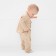Set for a boy (shirt, trousers) minku beige color, height 74-80