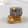 Figure for Florarium Polystone "House with a straw roof" mix 4x3.2x3.2 cm