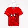 T-shirt Marvel "Spider Man", height 110-116 (32), raspberry color