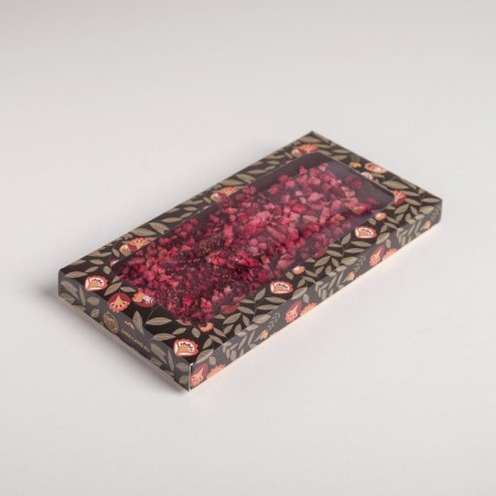 Chocolate box, confectionery packaging "With Love", with a window, 17.3 x 8.8 x 1.5 cm-1
