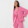 Women's costume (jacket, trousers) minku: Green Trend Bright pink color, size 44