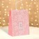 CRAFT package, pink, "thank you" 27 x 21 x 11 cm