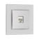 Single Single Tot Matte Glass, Hidden, Glass, Silver