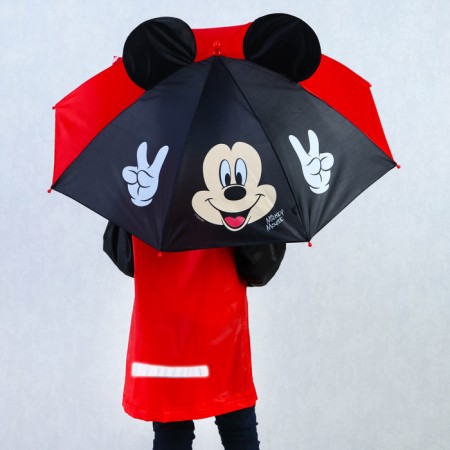 Children's umbrella with ears "Hello", Mickey Mouse Ø 70 cm-6
