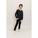Jumper for boys, height 164-170 cm, dark gray color