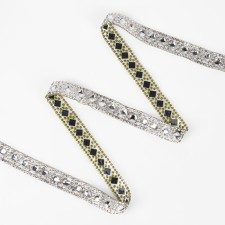 Rhinestones of thermoclay 