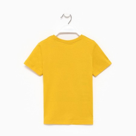 T -shirt for a boy, yellow color, height 104 cm-2