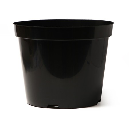 Pot for seedlings, 15 l, d = 31 cm, h = 26 cm, black, Greengo-4