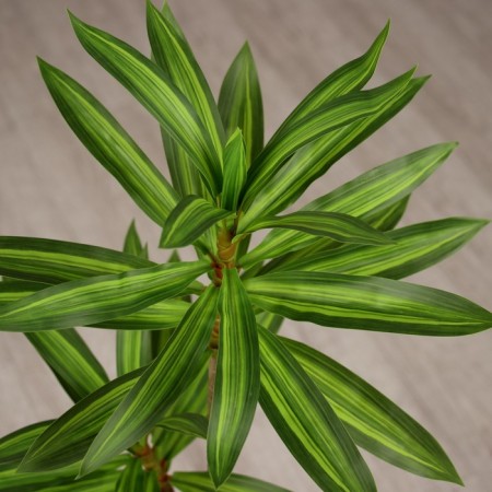 Flowers artificial "Palma homemade luxury strip" 83 cm, green-2