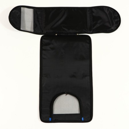 Bag - carrying for animals, 2 entrances, 40 x 25 x 28 cm, blue-8