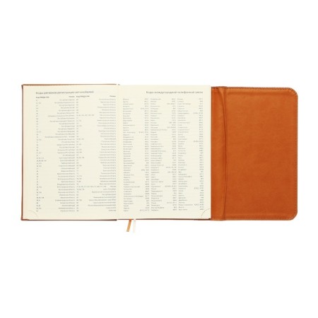 Leduced Diary A5, 160 sheets, Devente.irene, solid combined cover of artificial leather, cream block 70 g/m2, beige-8