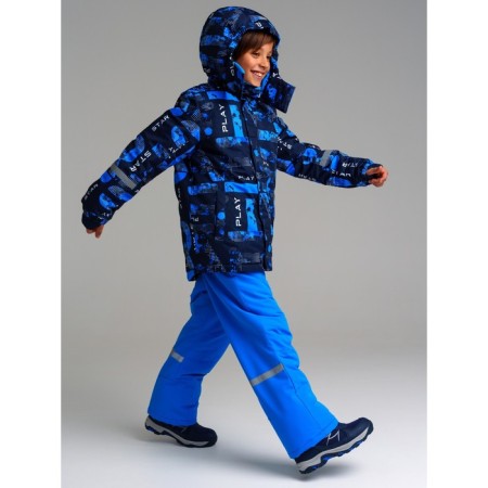 Winter kit for the boy PlayTode: jacket and trousers, height 140 cm-2