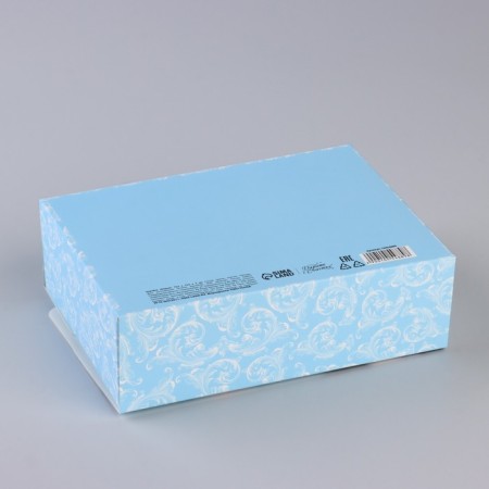 New Year's folding box "Santa Claus and Snow Maiden" 16.5 x 12.5 x 5 cm, New Year-3