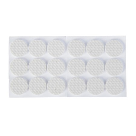 Furniture round tundra, d = 25 mm, 18 pcs., Polymer, white