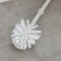Blara for the toilet "Flora", 14 × 41 × 41 cm, white color