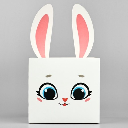 Boxes for mini bouquets "Bunny", 12 × 20 × 10 cm-2