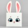 Boxes for mini bouquets "Bunny", 12 × 20 × 10 cm