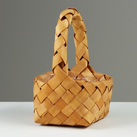 Basket wicker sequoia, D16 x 9.5/25 cm, sequoia-2