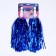 Pompons 2 pcs, the color is blue