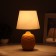 Table lamp "Weaving" 1x40W E14 yellow 19.5x19.5x35.5cm