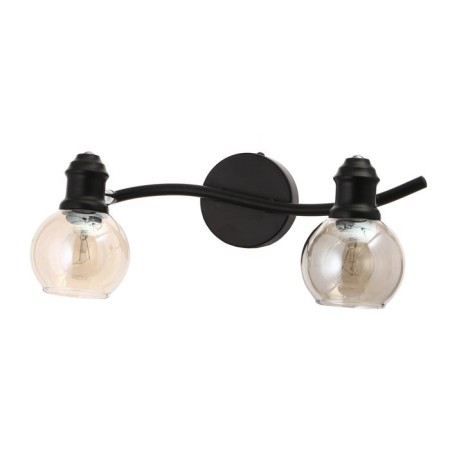Bra Spot 74018/2 2x40W E14, Black, 34x18x14 cm-2