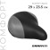 Graffiti saddle, comfort, black and gray color