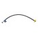 Flexible eyeliner for water zein, fibrinonon, 1/2 ", nut-gayka, 60 cm, black
