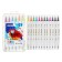 Set of markers 12 colors, bilateral, cystic and beveled tips