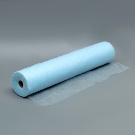 Disposable sheets in the roll of UNIT 70*200 "Standard" Blue 10 g/m2 with perforation-1
