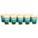 Paper glass "Happy Birthday!", 250 ml, blue tractor
