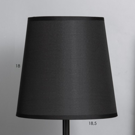 Table lamp "Aisha" 1x40W E14 white/black 18x18x32cm-2