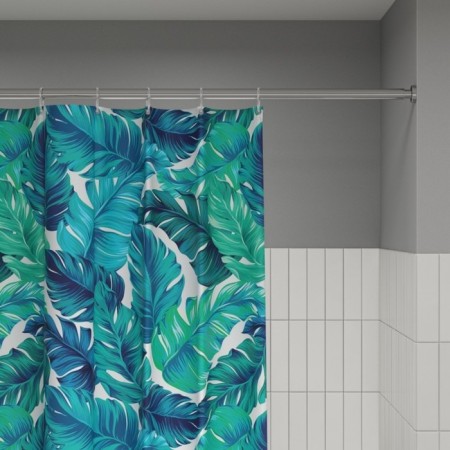 Curtain for the bathroom IDDIS BF05P18I11, 200x180 cm, polyester, color colorful color-9