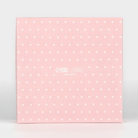Confectionery packaging, Makarun box with PVC lid, “for you”, 12 x 12 x 3 cm-4