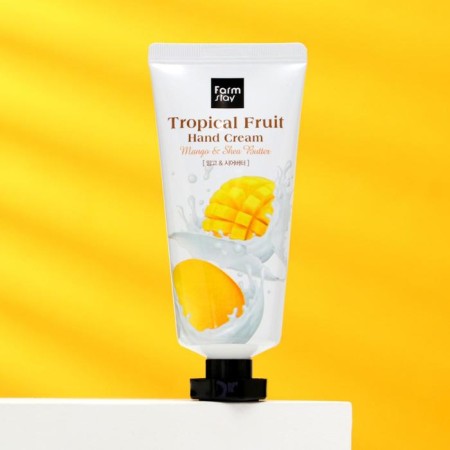 Hand cream Farmstay "Tropical Fruits", with mango and oil, 50 ml-1