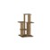 Flower stand No. 1, 500x500x852, oak craft gold