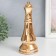 Souvenir Ceramics "Chess Figure. Ferge" gold 25x9.5x9.5 cm