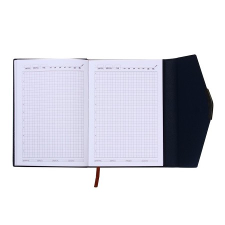 The diary is low, PVC cover, A5 format, 140 sheets in a cage, mix-7