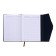 The diary is low, PVC cover, A5 format, 140 sheets in a cage, mix