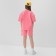 Kit for girls (T -shirt, shorts) minku pink color, height 122