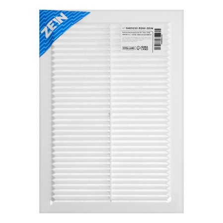 Ventilation grate Zein Lux L200, 200 x 300 mm, with a net, stiff-6