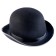 Carnival hat "pot" felt, black color, girth 57-58 cm