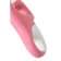 Unrealistic vibrator Satiffyer Hug Me, silicone, pink color