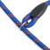 Collar - dog noisy, 1.2 x 60 cm, blue -red