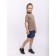 Turtleneck for girls, height 146 cm, beige color
