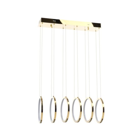 Lamp with DDD "Lorein" LED 60W 3000-6000k gold 55.5x25x25-125 cm-10