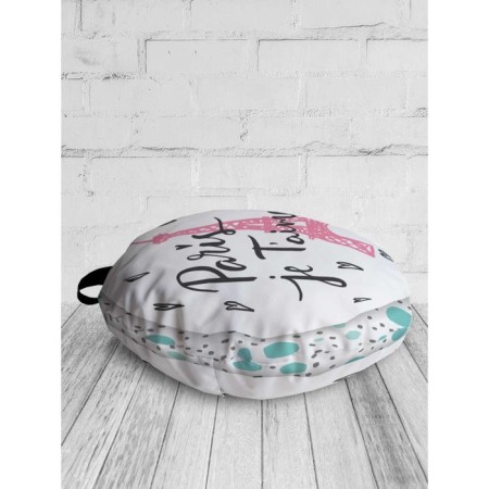 Pillow Sidushka "French Love", decorative, d = 52 cm-1