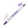 Set of markers, bilateral, metallic colors, 5 colors